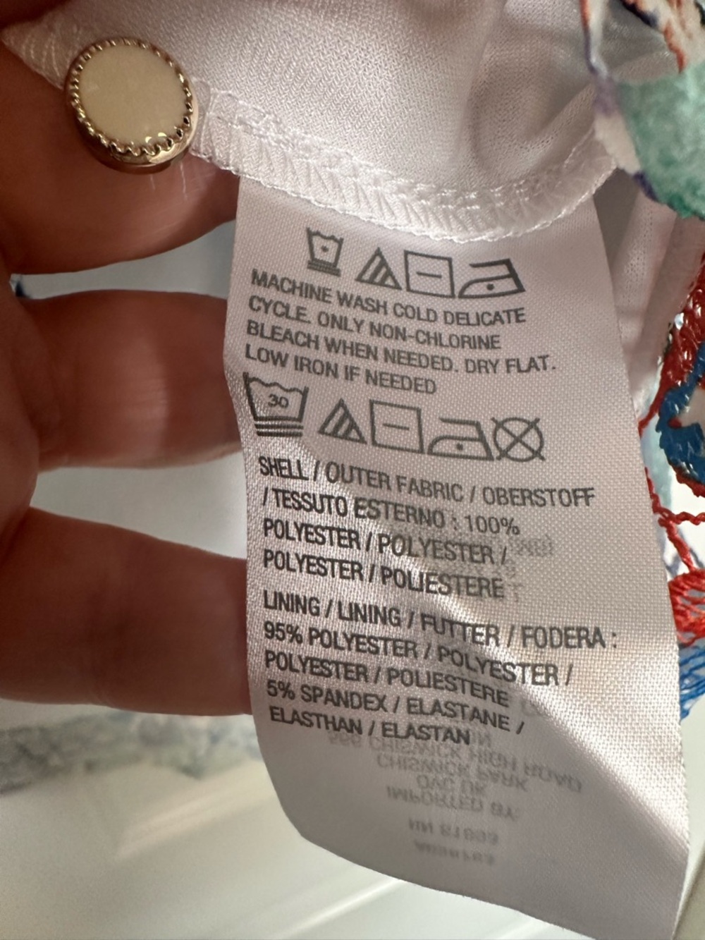 Susan Graver Occasions Floral Lace Top - EUC - Picture 8 of 8